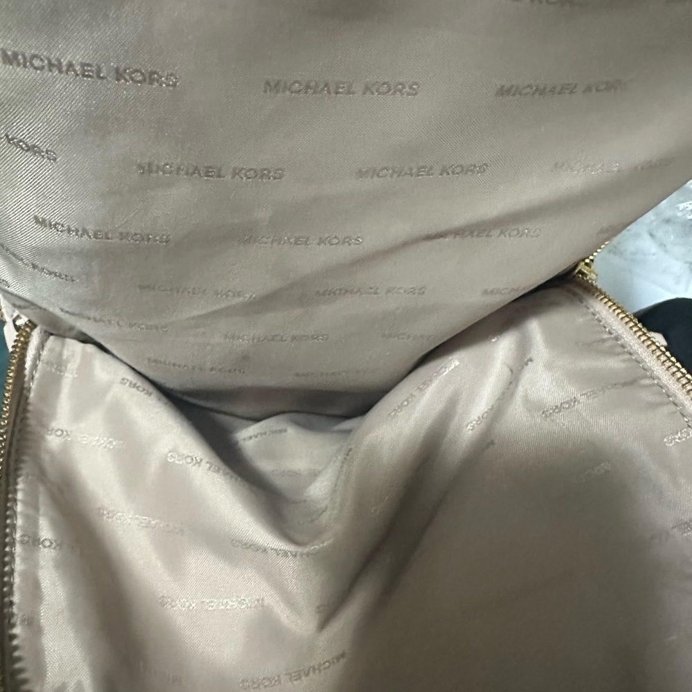 Michael Kors Rhea Pebbled Leather Small Backback - Picture 9 of 15